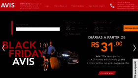 What Avis.com.br website looked like in 2017 (6 years ago)