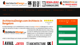 What Architects4design.com website looked like in 2017 (6 years ago)