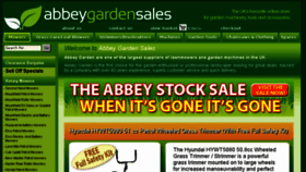What Abbeygardensales.co.uk website looked like in 2017 (6 years ago)