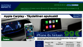 What Autoripatti.fi website looked like in 2017 (6 years ago)