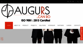 What Augurstech.com website looked like in 2017 (6 years ago)