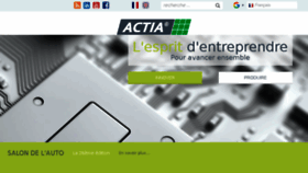 What Actiasodielec.fr website looked like in 2017 (6 years ago)