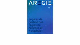 What Aregie.com website looked like in 2017 (6 years ago)