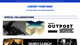 What Asburyparknow.com website looked like in 2017 (6 years ago)