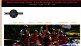 What Americandiscovery.net website looked like in 2017 (6 years ago)