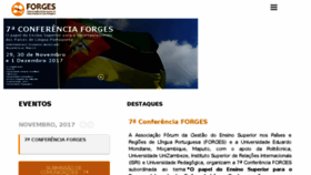 What Aforges.org website looked like in 2017 (6 years ago)