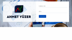 What Ahmetyuzer.com website looked like in 2017 (6 years ago)