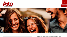 What Arto.nl website looked like in 2017 (6 years ago)