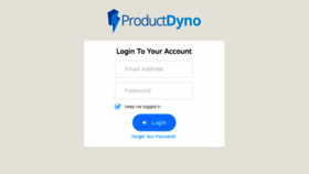 What App.productdyno.com website looked like in 2017 (6 years ago)