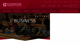 What Assiniboine.net website looked like in 2017 (6 years ago)