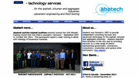 What Abatech.com website looked like in 2017 (6 years ago)