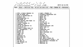 What Ascii-art.net website looked like in 2017 (7 years ago)