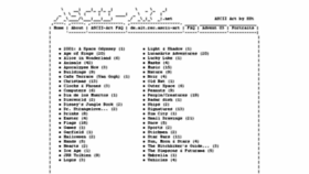 What Ascii-art.net website looked like in 2017 (6 years ago)