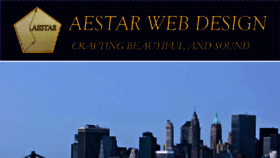 What Aestarweb.com website looked like in 2017 (6 years ago)