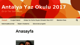 What Antalyayazokullari.com website looked like in 2017 (8 years ago)