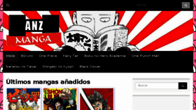 What Anzmanga.net website looked like in 2017 (6 years ago)