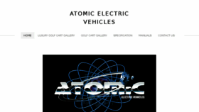 What Atomicelectricvehicles.com website looked like in 2017 (6 years ago)