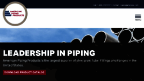 What Amerpipe.com website looked like in 2017 (6 years ago)