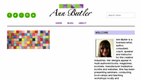 What Annbutlerdesigns.com website looked like in 2017 (6 years ago)