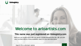 What Arloartists.com website looked like in 2017 (6 years ago)