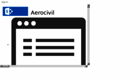 What Aerocivil.gov.co website looked like in 2017 (7 years ago)