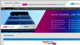 What Ataindonesia.com website looked like in 2017 (6 years ago)