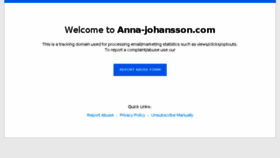 What Anna-johansson.com website looked like in 2017 (6 years ago)