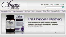 What A-ma-ta.com website looked like in 2017 (6 years ago)