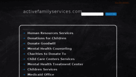 What Activefamilyservices.com website looked like in 2017 (6 years ago)
