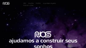 What Agencianos.com.br website looked like in 2017 (6 years ago)