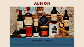 What Albioncaff.co.uk website looked like in 2017 (6 years ago)