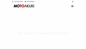 What Akuki.pl website looked like in 2017 (6 years ago)