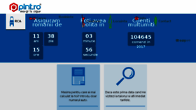 What Asiguracasa.ro website looked like in 2017 (6 years ago)