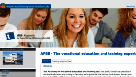 What Ausbildung-und-studium.de website looked like in 2017 (6 years ago)