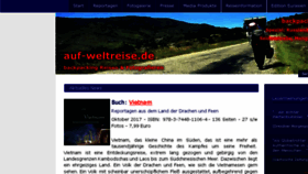 What Auf-weltreise.de website looked like in 2017 (6 years ago)