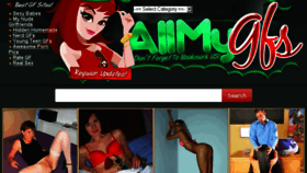 What Allmygfs.com website looked like in 2017 (6 years ago)