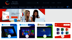 What Alcodasoftware.com website looked like in 2017 (7 years ago)