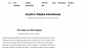 What Alaskaadventures.net website looked like in 2017 (6 years ago)