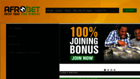 What Afrobet.com.ng website looked like in 2017 (6 years ago)