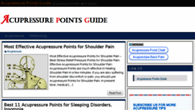 What Acupressurepointsguide.com website looked like in 2017 (6 years ago)
