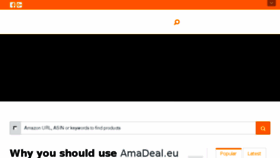What Amadeal.eu website looked like in 2017 (6 years ago)