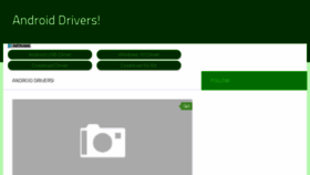 What Androiddrivers.net website looked like in 2017 (6 years ago)