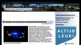 What Alblasserdamsnieuws.nl website looked like in 2017 (6 years ago)