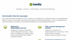 What Ahoch2media.de website looked like in 2017 (6 years ago)