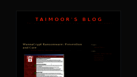 What Asktaimoor.com website looked like in 2017 (6 years ago)