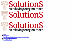 What Addiction-solutions.nl website looked like in 2017 (6 years ago)