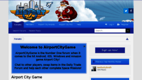 What Airportcitygame.com website looked like in 2017 (6 years ago)