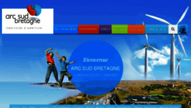 What Arc-sud-bretagne.fr website looked like in 2017 (6 years ago)