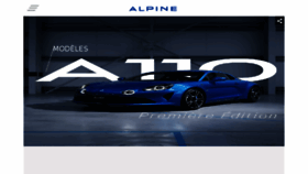 What Alpinecars.com website looked like in 2017 (6 years ago)