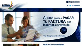 What Aztecacomunicaciones.com website looked like in 2017 (6 years ago)